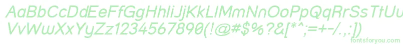 StreetItalic Font – Green Fonts