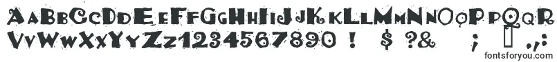 Шрифт Tacosrg – шрифты, начинающиеся на T