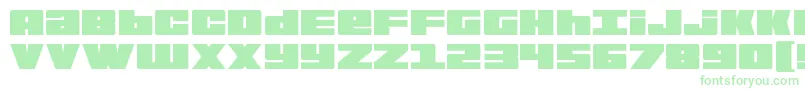 BoldKiller Font – Green Fonts on White Background