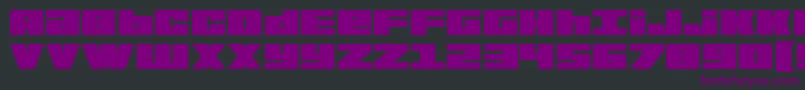 BoldKiller Font – Purple Fonts on Black Background
