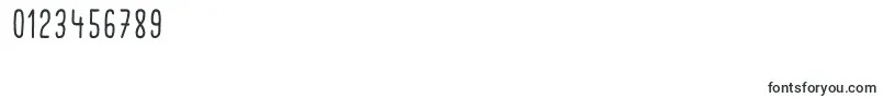 TastyBirdsBoldSans Font – Fonts for Numbers and Digits
