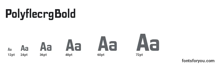 PolyflecrgBold Font Sizes