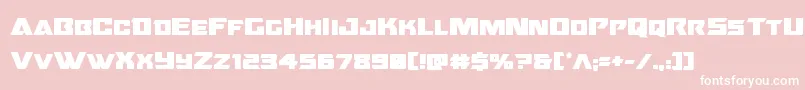 fuente Oceanicdriftbold – Fuentes Blancas Sobre Fondo Rosa