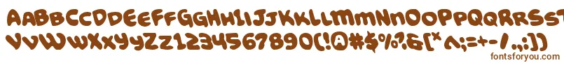 Funnypagesleft Font – Brown Fonts