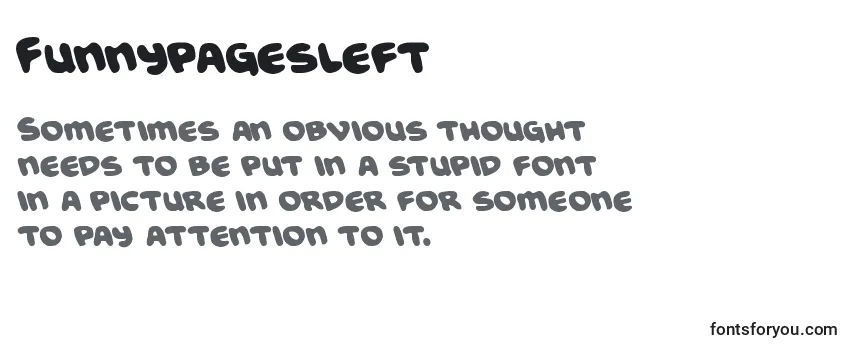 Funnypagesleft Font