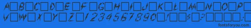 AarcoverPlain.001.001-Schriftart – Schwarze Schriften auf blauem Hintergrund