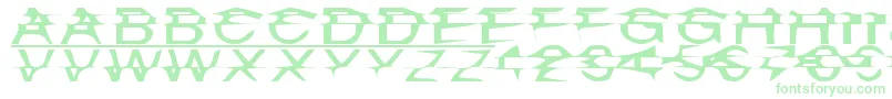 Misplaced Font – Green Fonts