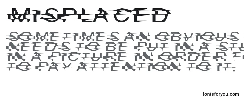 misplaced, misplaced font, download the misplaced font, download the misplaced font for free