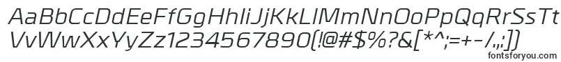 Шрифт MetrikMediumitalic – очерченные шрифты