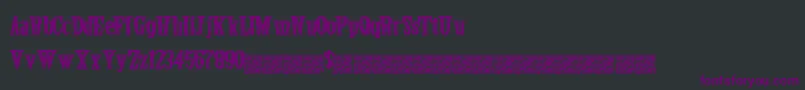 Secretevent Font – Purple Fonts on Black Background