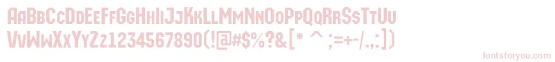 AMachinaortocaps Font – Pink Fonts