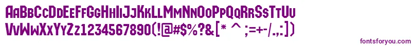 AMachinaortocaps Font – Purple Fonts