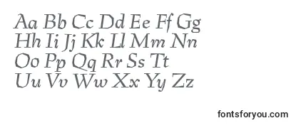 Обзор шрифта PreissigtextItalic