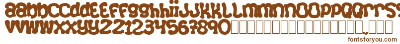 Squizzlie Font – Brown Fonts