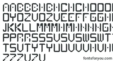 Atlancia font – shona Fonts