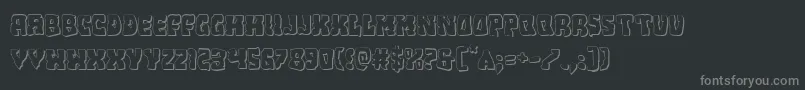 En savoir plus sur la police Beastian3D Police Beastian3D – polices grises sur fond noir