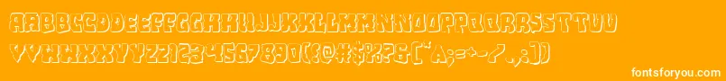Beastian3D Font – White Fonts on Orange Background