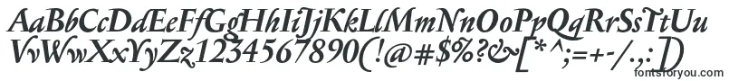 SerapionProBoldItalic Font – Fonts for documents