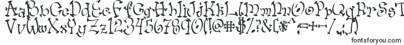 Шрифт Wacko – шрифты, начинающиеся на W