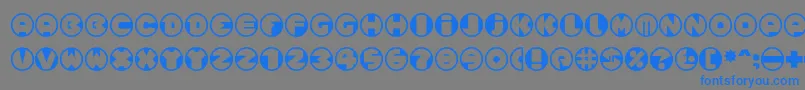 En savoir plus sur la police Spslcirclesonec Police Spslcirclesonec – polices bleues sur fond gris
