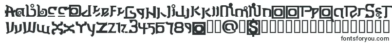 Шрифт ThaiOneon – шрифты для Autocad