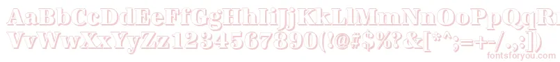 AntiquashCdXboldRegular Font – Pink Fonts