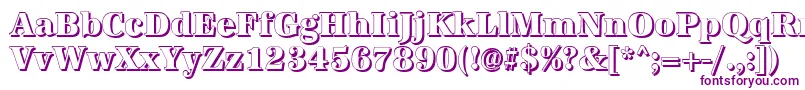 AntiquashCdXboldRegular Font – Purple Fonts