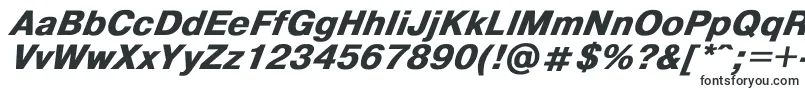 Шрифт HelvdlBoldItalic – шрифты для курсовой работы