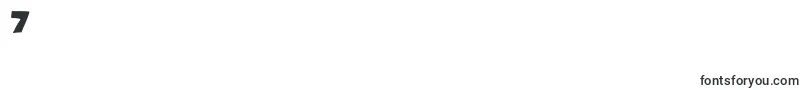 Eightypercentcaps Font – Fonts for Digit 7