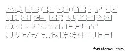 Обзор шрифта Triggerman3D