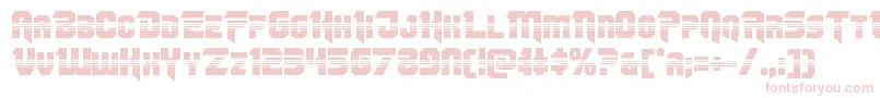Omegaforcehalf11 Font – Pink Fonts on White Background
