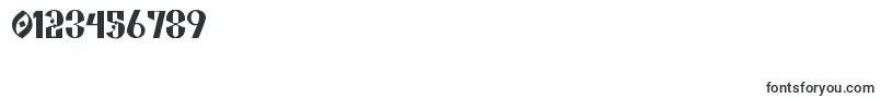 KremlinAlexander Font – Fonts for Numbers and Digits