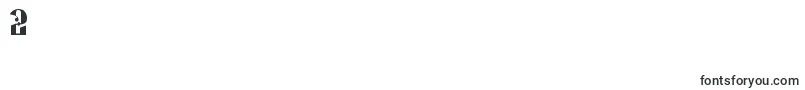 KremlinAlexander-Schriftart – Schriften für die Ziffer 2