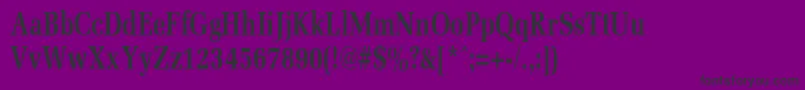 fuente MemoircondensedBold – Fuentes Negras Sobre Fondo Morado