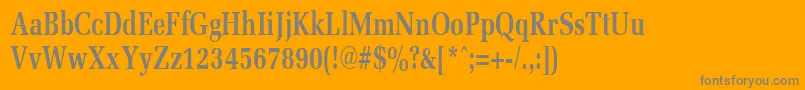 Подробнее о шрифте MemoircondensedBold Шрифт MemoircondensedBold – серые шрифты на оранжевом фоне