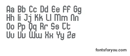 Review of the SfEccentricOpusBold Font