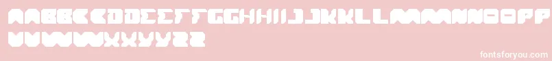 Translation Font – White Fonts on Pink Background