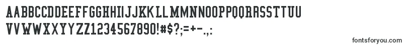 CollegeCondensed Font – Fonts for Logos