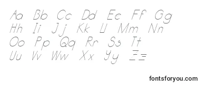 Katabidalanitalic-fontti