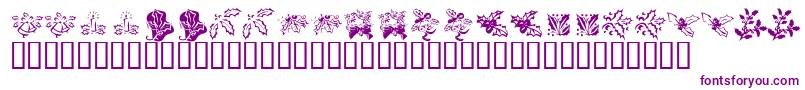 KrLotsOfHolly Font – Purple Fonts