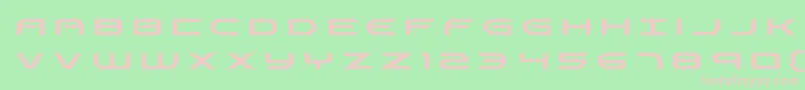 Antietamtitle Font – Pink Fonts on Green Background