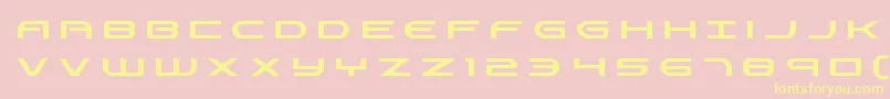 Antietamtitle Font – Yellow Fonts on Pink Background