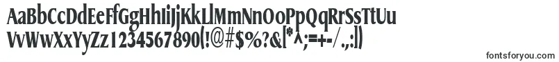 GriffoncondensedxtraboldRegular-Schriftart – Schriftarten, die mit G beginnen