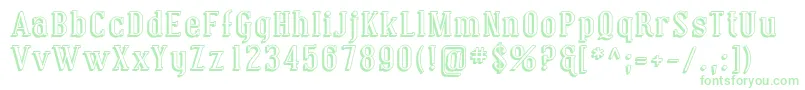 Coving13 Font – Green Fonts