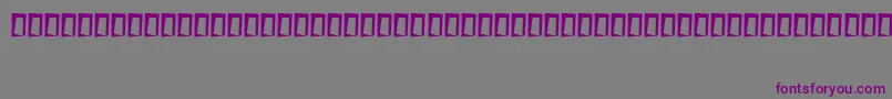 ShFreehand3 Font – Purple Fonts on Gray Background
