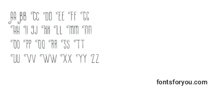 Review of the LaPetitenget Font