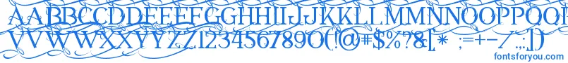 Annabel1 Font – Blue Fonts