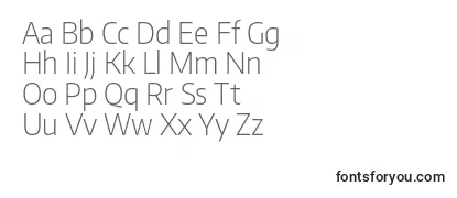 EncodesansnarrowExtralight Font