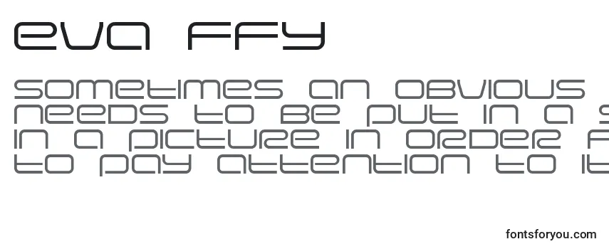 Eva ffy Font