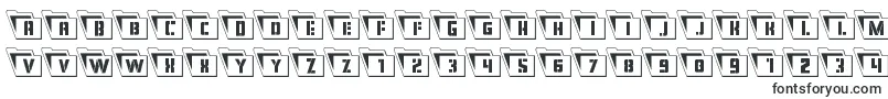 Eyesonlyoutcondleft-Schriftart – Schriftarten, die mit E beginnen
